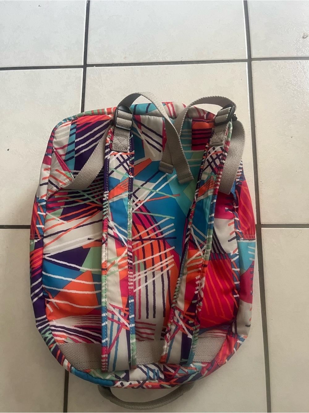 Kipling Seoul Multicolor Large Backpack - Picture 6 of 9